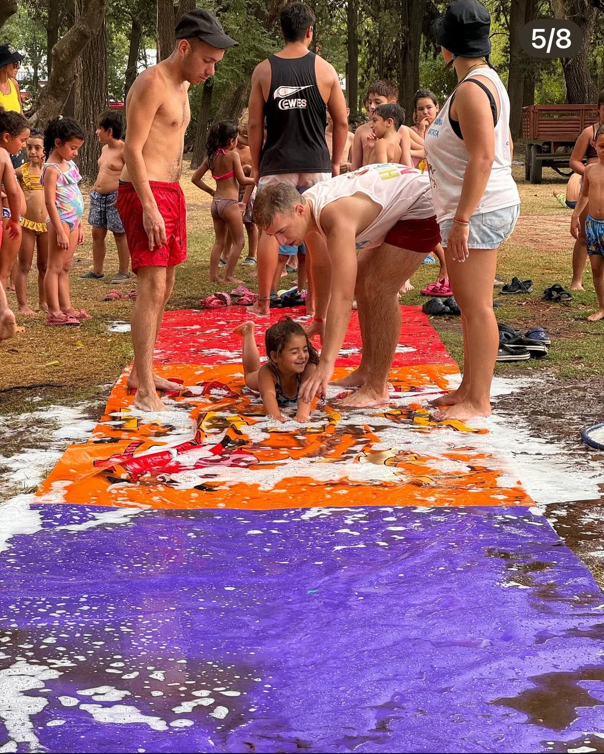 Niños en la colonia